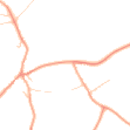 Daytime road noise heatmap for MK17 8DJ