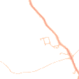 Daytime road noise heatmap for MK17 8DL