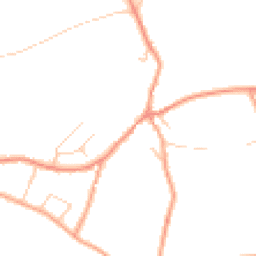 Daytime road noise heatmap for MK17 8DN