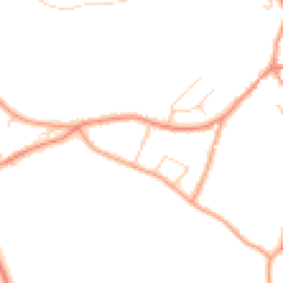 Daytime road noise heatmap for MK17 8EF