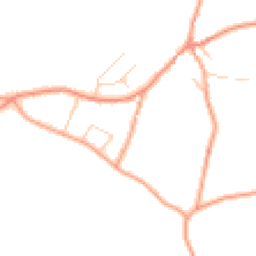 Daytime road noise heatmap for MK17 8EJ