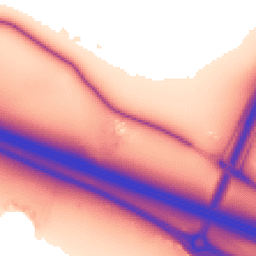 Daytime road noise heatmap for MK17 8EP
