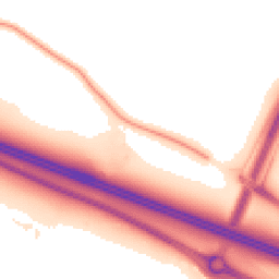 Night-time road noise heatmap for MK17 8EP