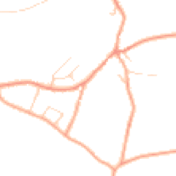 Daytime road noise heatmap for MK17 8ES