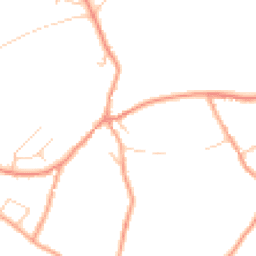 Daytime road noise heatmap for MK17 8FR