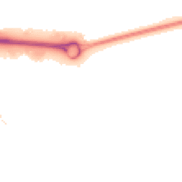 Night-time road noise heatmap for MK17 8FZ
