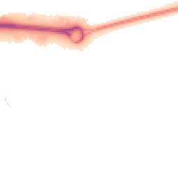 Night-time road noise heatmap for MK17 8GY