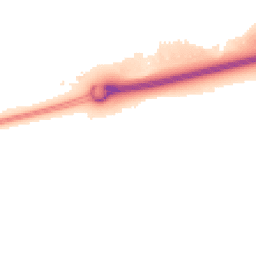 Night-time road noise heatmap for MK17 8HB