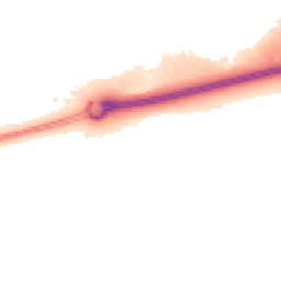 Night-time road noise heatmap for MK17 8HG