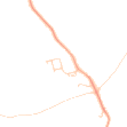 Daytime road noise heatmap for MK17 8HX