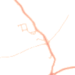 Daytime road noise heatmap for MK17 8JA