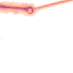 Night-time road noise heatmap for MK17 8JD
