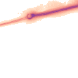 Night-time road noise heatmap for MK17 8LZ