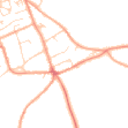 Daytime road noise heatmap for MK17 8NG