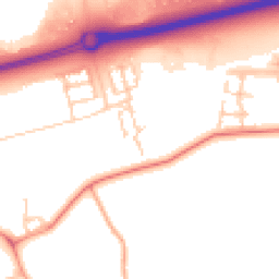 Daytime road noise heatmap for MK17 8NZ