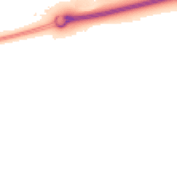 Night-time road noise heatmap for MK17 8PE