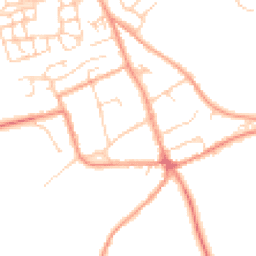 Daytime road noise heatmap for MK17 8PG