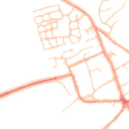 Daytime road noise heatmap for MK17 8PT