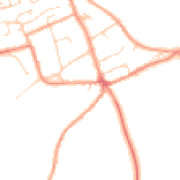Daytime road noise heatmap for MK17 8QU