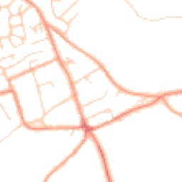Daytime road noise heatmap for MK17 8RA