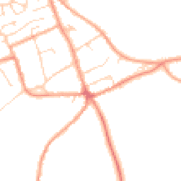 Daytime road noise heatmap for MK17 8RQ