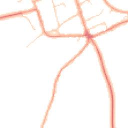 Daytime road noise heatmap for MK17 8TA
