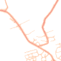 Daytime road noise heatmap for MK17 8UL