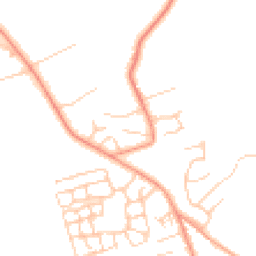 Daytime road noise heatmap for MK17 8UP