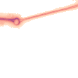 Night-time road noise heatmap for MK17 8WS