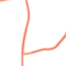 Daytime road noise heatmap for MK17 8XX