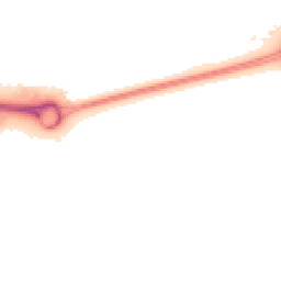 Night-time road noise heatmap for MK17 8XZ