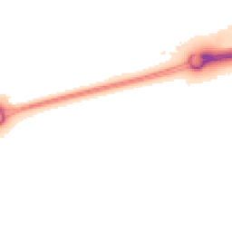 Night-time road noise heatmap for MK17 8YG