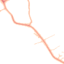 Daytime road noise heatmap for MK17 8YU