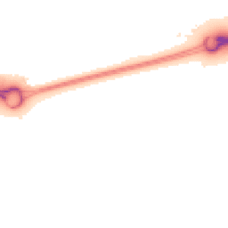 Night-time road noise heatmap for MK17 8ZE