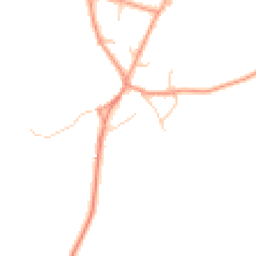 Daytime road noise heatmap for MK17 9AJ