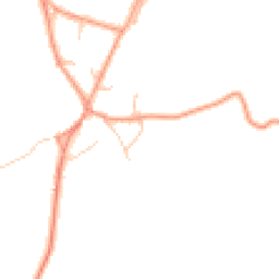 Daytime road noise heatmap for MK17 9AP