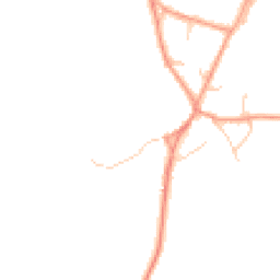 Daytime road noise heatmap for MK17 9AQ