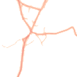 Daytime road noise heatmap for MK17 9AR