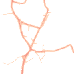 Daytime road noise heatmap for MK17 9AS