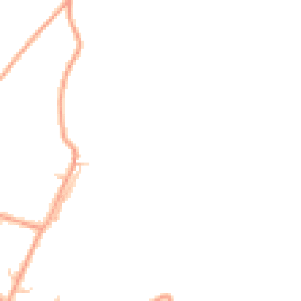 Daytime road noise heatmap for MK17 9AX