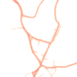 Daytime road noise heatmap for MK17 9BA