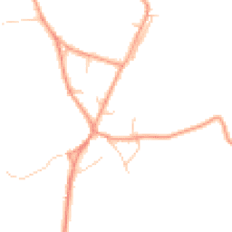 Daytime road noise heatmap for MK17 9BJ