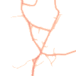 Daytime road noise heatmap for MK17 9BL