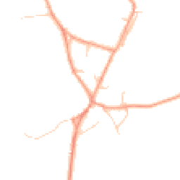 Daytime road noise heatmap for MK17 9BQ