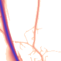 Daytime road noise heatmap for MK17 9BW
