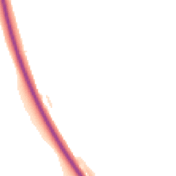 Night-time road noise heatmap for MK17 9BZ