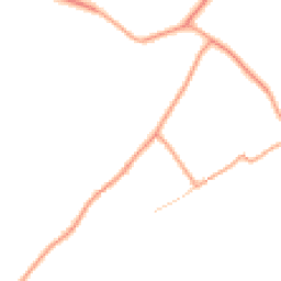 Daytime road noise heatmap for MK17 9DZ