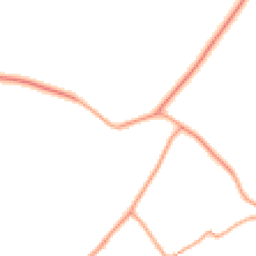 Daytime road noise heatmap for MK17 9EA
