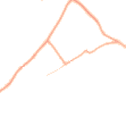 Daytime road noise heatmap for MK17 9ED