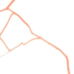 Daytime road noise heatmap for MK17 9EE